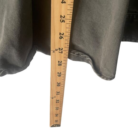 Carhartt Men 2XL‎ Grey Stone Canvas Heavy Workwear Long Sleeve Button Up - Picture 12 of 12